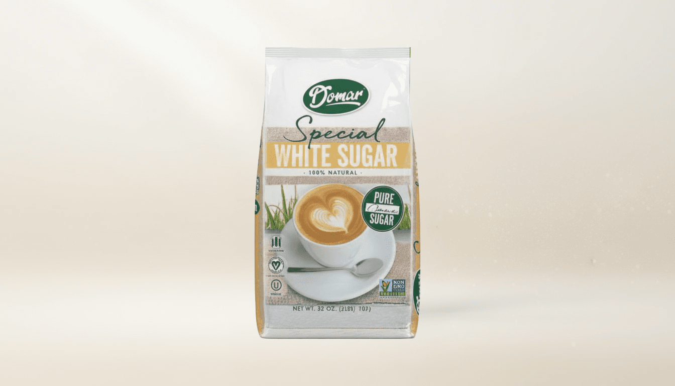 Azúcar Blanca Especial Domar en bolsa de papel amarilla